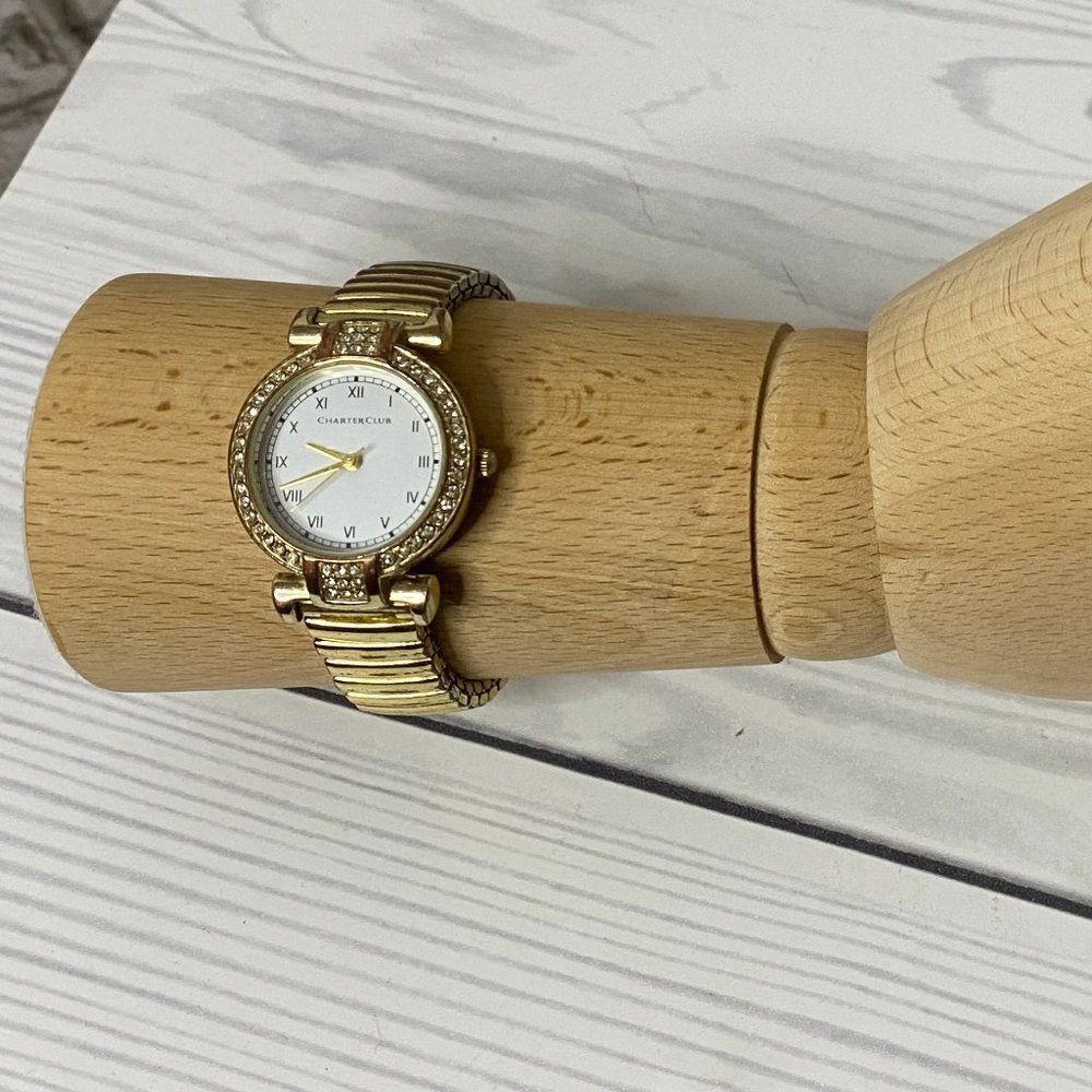 Vintage Womens Gold Charter Club Watch